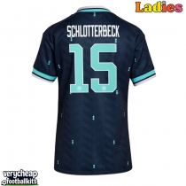 Germany Nico Schlotterbeck #15 Replica Away Shirt Ladies World Cup 2026 Short Sleeve